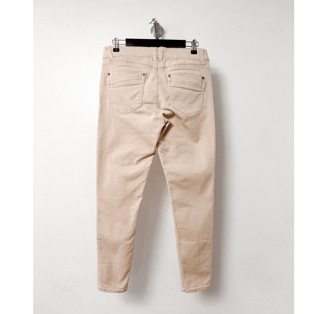 Democracy Ab Technology Womens Skinny Pants Pink Sand Size 8 Stretch Twill Slim‎ - Picture 2 of 12